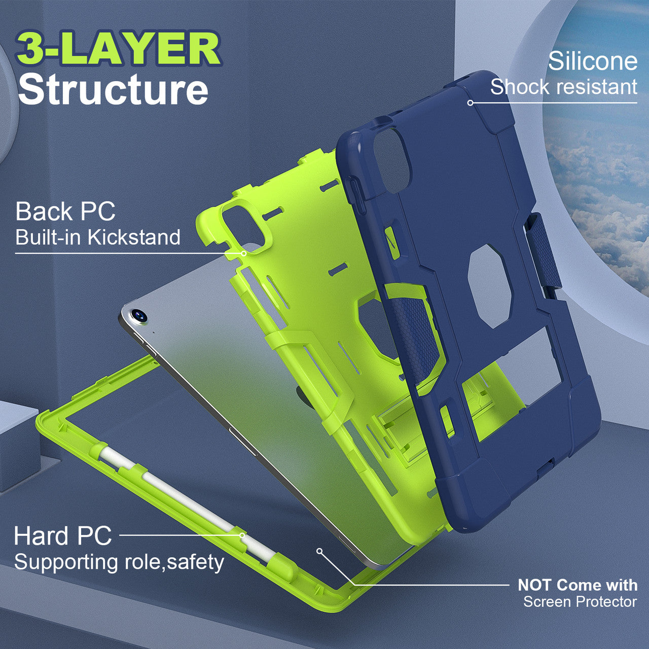 Stylish Shockproof iPad Air 11 Stylish Shockproof iPad Air 11